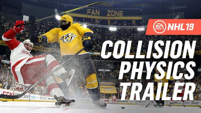 NHL 19 Collision Physics Trailer